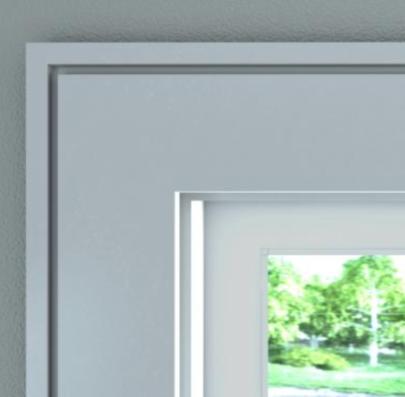 11/16" x 3-1/2" PFJ Contemporary Casing – 17'