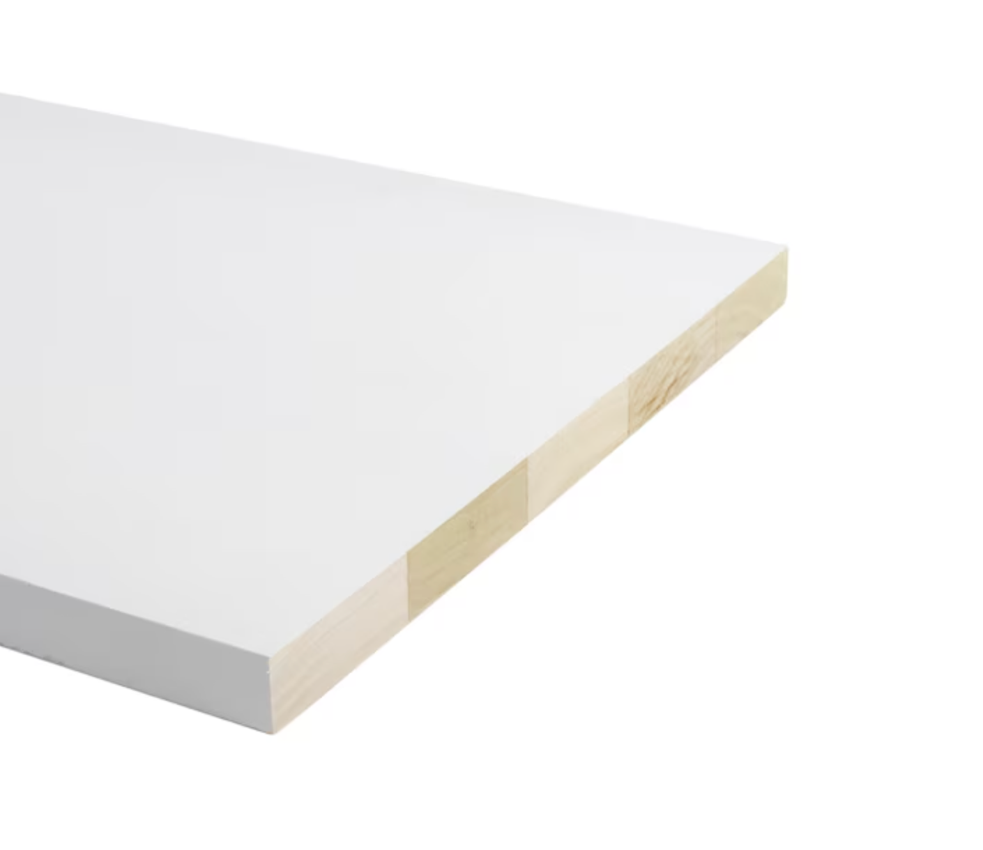 9/16" x 3 1/2" FJ Pine S4S Primed Board - 17'